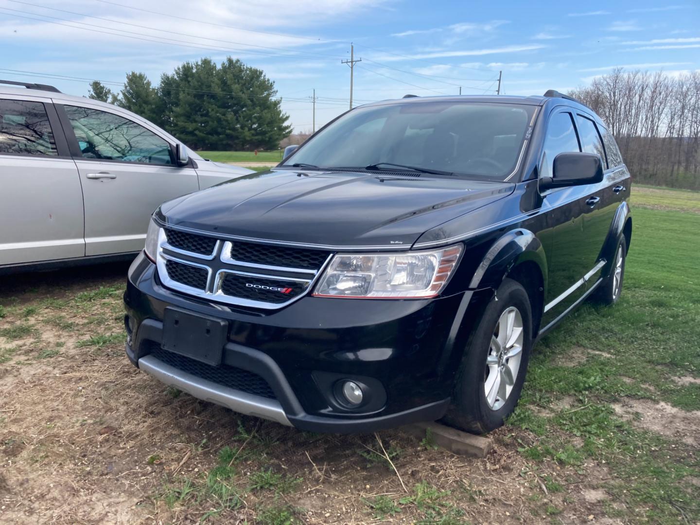 2014 Blck Dodge Journey SXT AWD (3C4PDDBG7ET) with an 3.6L V6 DOHC 24V engine, 6-Speed Automatic transmission, located at 1800 South Ihm Blvd, Freeport, IL, 61032, (815) 232-5543, 42.278645, -89.607994 - Photo#0